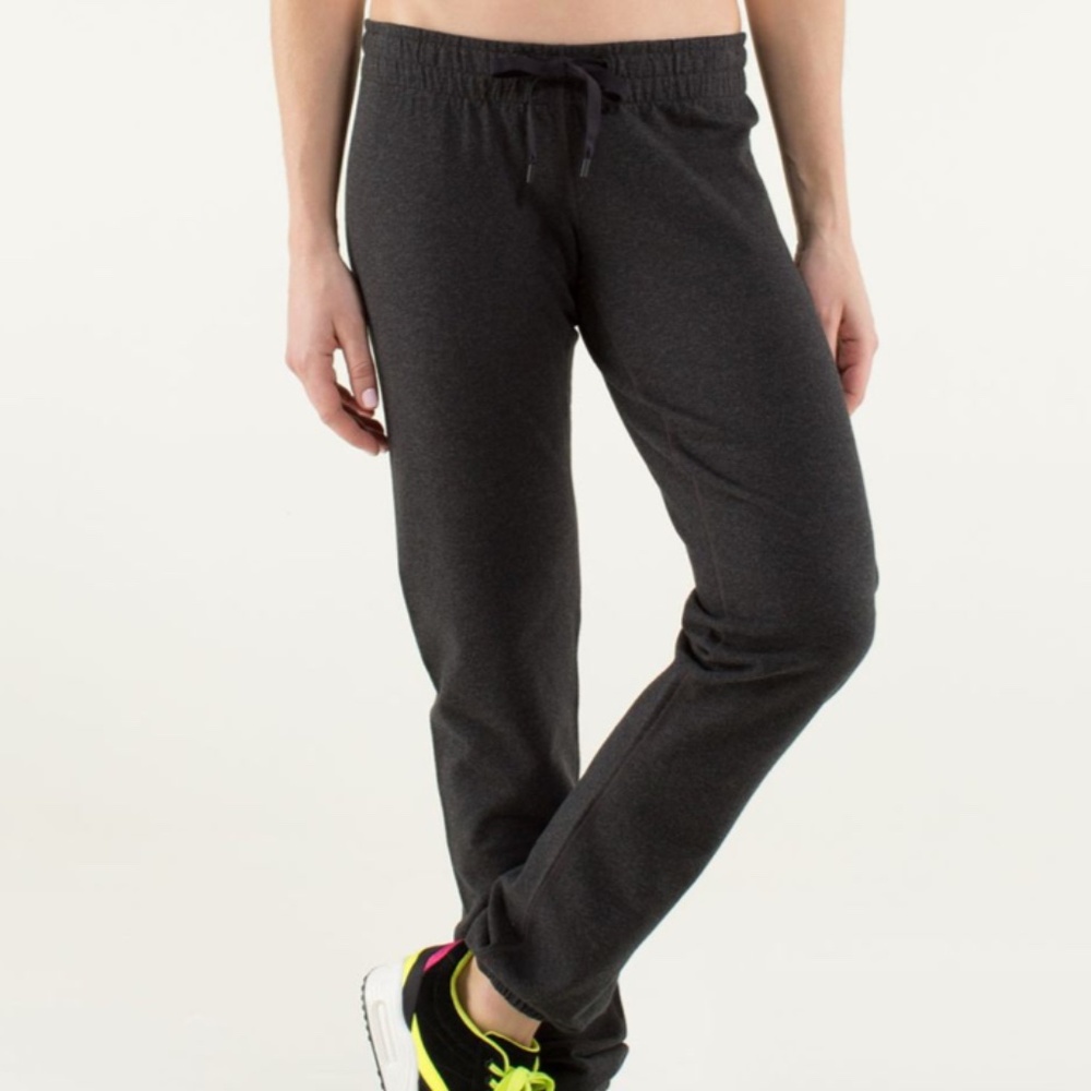 Lululemon Feel Good Pant Heathered Black
